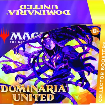 Magic - Dominária Unida - Caixa de Booster de Colecionador em Inglês + Buy a Box Magic - Dominária Unida - Caixa de Booster de Colecionador em Inglês + Buy a Box