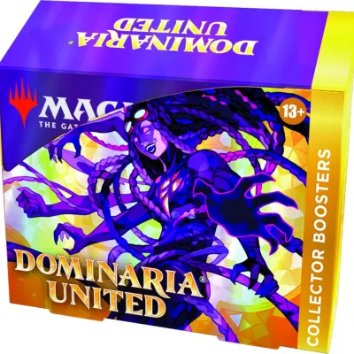 Magic - Dominária Unida - Caixa de Booster de Colecionador em Inglês + Buy a Box Magic - Dominária Unida - Caixa de Booster de Colecionador em Inglês + Buy a Box
