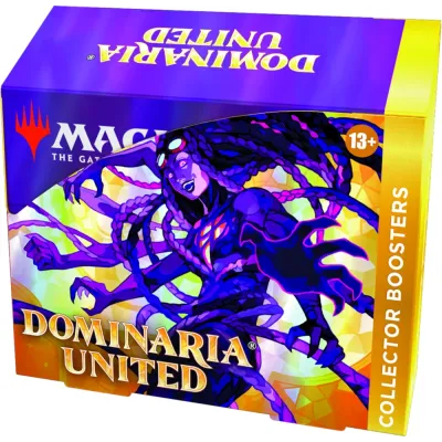Magic - Dominária Unida - Caixa de Booster de Colecionador em Inglês + Buy a Box