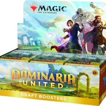 Magic - Dominária Unida - Caixa de Booster de Draft em Inglês + Buy a Box Magic - Dominária Unida - Caixa de Booster de Draft em Inglês + Buy a Box