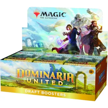 Magic - Dominária Unida - Caixa de Booster de Draft em Inglês + Buy a Box