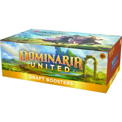 Magic - Dominária Unida - Caixa de Booster de Draft em Inglês + Buy a Box