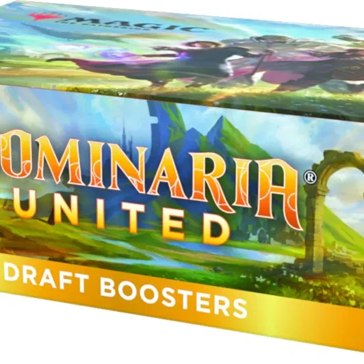Magic - Dominária Unida - Caixa de Booster de Draft em Inglês + Buy a Box Magic - Dominária Unida - Caixa de Booster de Draft em Inglês + Buy a Box