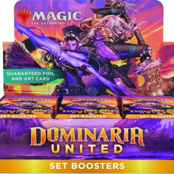 Magic - Dominária Unida - Caixa de Booster de Coleção em Inglês + Buy a Box