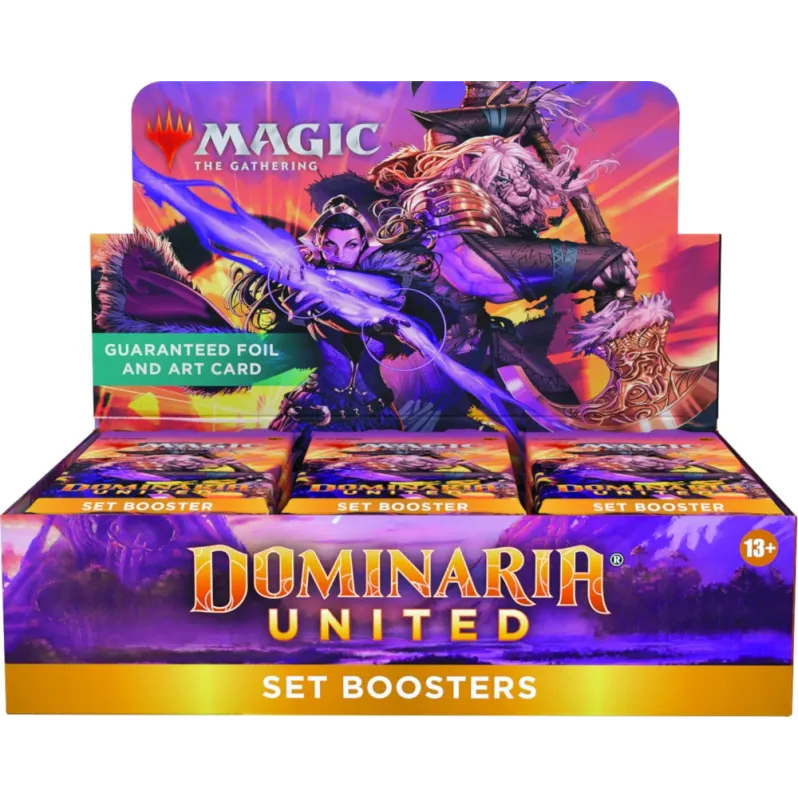 Magic - Dominária Unida - Caixa de Booster de Coleção em Inglês + Buy a Box