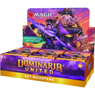 Magic - Dominária Unida - Caixa de Booster de Coleção em Inglês + Buy a Box