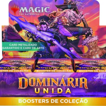 Magic - Dominária Unida - Caixa de Booster de Coleção em Português + Buy a Box
