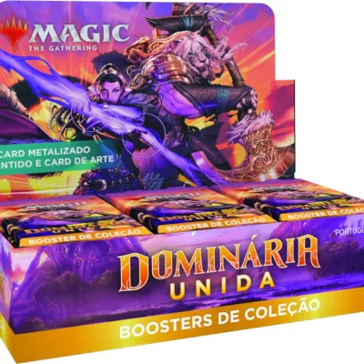 Magic - Dominária Unida - Caixa de Booster de Coleção em Português + Buy a Box Magic - Dominária Unida - Caixa de Booster de Coleção em Português + Buy a Box