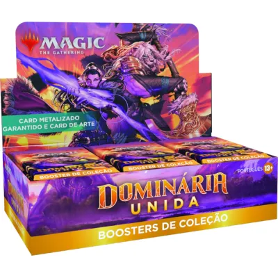 Magic - Dominária Unida - Caixa de Booster de Coleção em Português + Buy a Box