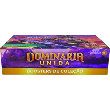 Magic - Dominária Unida - Caixa de Booster de Coleção em Português + Buy a Box
