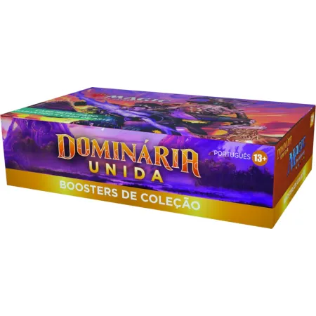 Magic - Dominária Unida - Caixa de Booster de Coleção em Português + Buy a Box