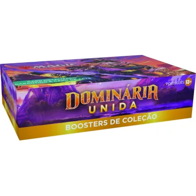 Magic - Dominária Unida - Caixa de Booster de Coleção em Português + Buy a Box