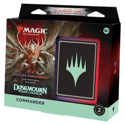 Magic - Duskmourn: House of Horror - Kit de Commander 4 Packs em Inglês (Previsão de envio 27/09/2024) Magic - Duskmourn: House of Horror - Kit de Commander 4 Packs em Inglês (Previsão de envio 27/09/2024)