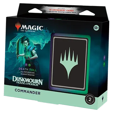 Magic - Duskmourn: House of Horror - Kit de Commander 4 Packs em Inglês (Previsão de envio 27/09/2024) Magic - Duskmourn: House of Horror - Kit de Commander 4 Packs em Inglês (Previsão de envio 27/09/2024)
