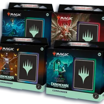 Magic - Duskmourn: House of Horror - Kit de Commander 4 Packs em Inglês (Previsão de envio 27/09/2024)