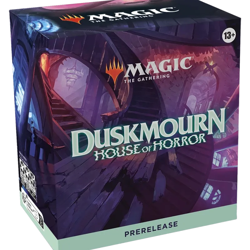 Magic - Duskmourn: House of Horror - Kit de Pré Lançamento em Inglês (Previsão de envio 20/09/2024) Magic - Duskmourn: House of Horror - Kit de Pré Lançamento em Inglês (Previsão de envio 20/09/2024)