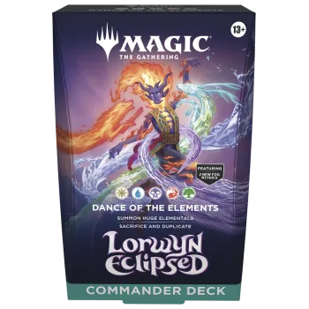 Magic - Lorwyn Eclipsed - Deck de Commander em inglês - Dance of the Elements