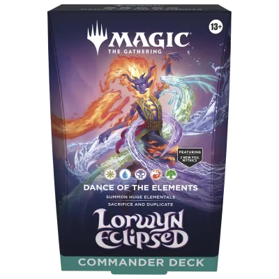 Magic - Lorwyn Eclipsed - Deck de Commander em inglês - Dance of the Elements