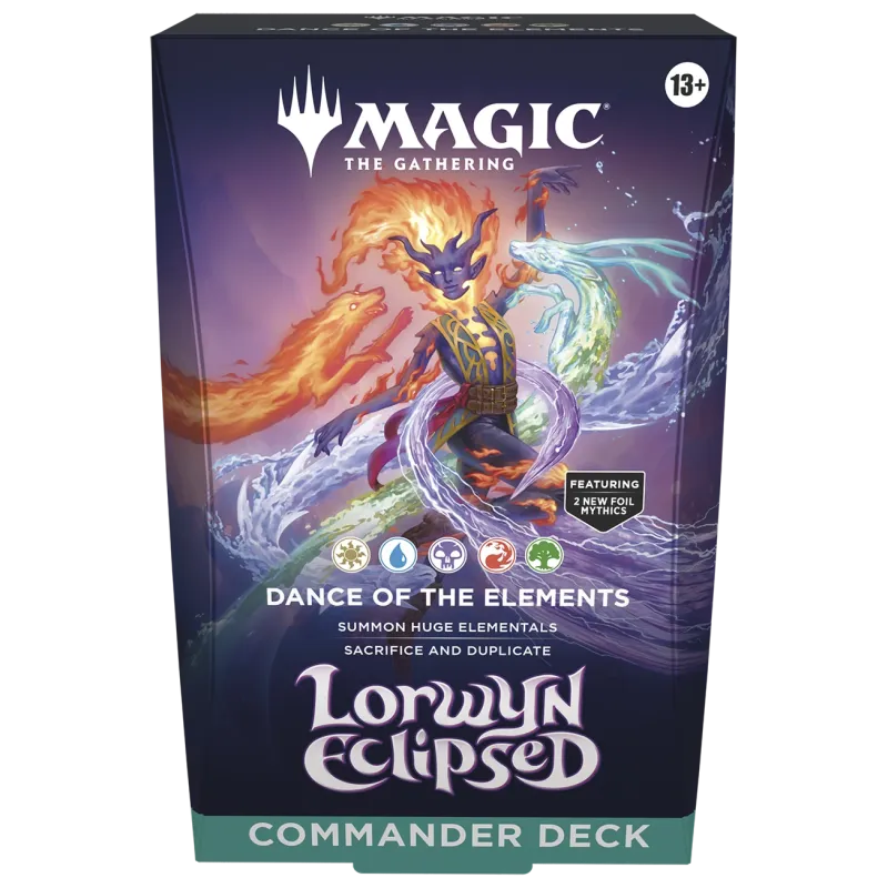 Magic - Lorwyn Eclipsed - Deck de Commander em inglês - Dance of the Elements