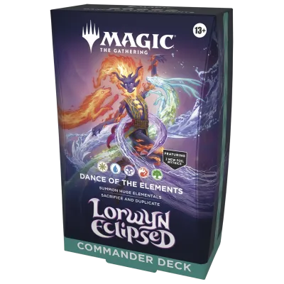 Magic - Lorwyn Eclipsed - Deck de Commander em inglês - Dance of the Elements