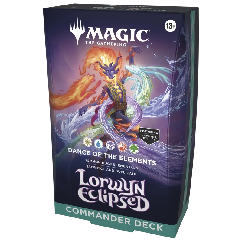Magic - Lorwyn Eclipsed - Deck de Commander em inglês - Dance of the Elements