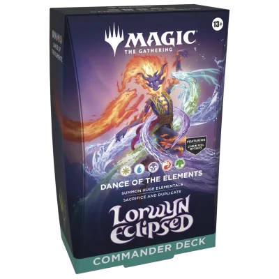 Magic - Lorwyn Eclipsed - Deck de Commander em inglês - Dance of the Elements