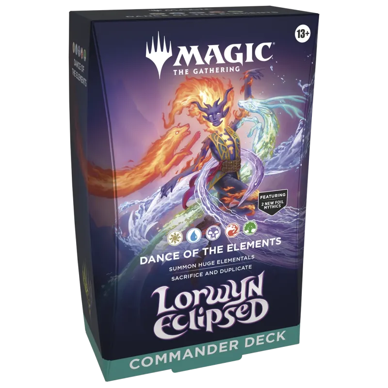 Magic - Lorwyn Eclipsed - Deck de Commander em inglês - Dance of the Elements