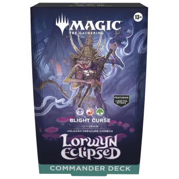 Magic - Lorwyn Eclipsed - Deck de Commander - Kit 2 decks em Inglês