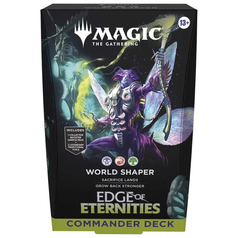 Magic - Edge of Eternities - Deck de Commander - Kit 2 decks em Inglês (previsão de envio 01/08/25) Magic - Edge of Eternities - Deck de Commander - Kit 2 decks em Inglês (previsão de envio 01/08/25)