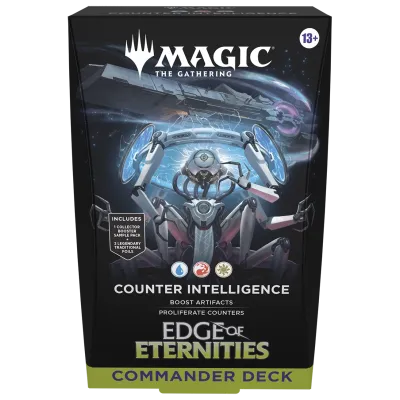 Magic - Edge of Eternities - Deck de Commander - Kit 2 decks em Inglês
