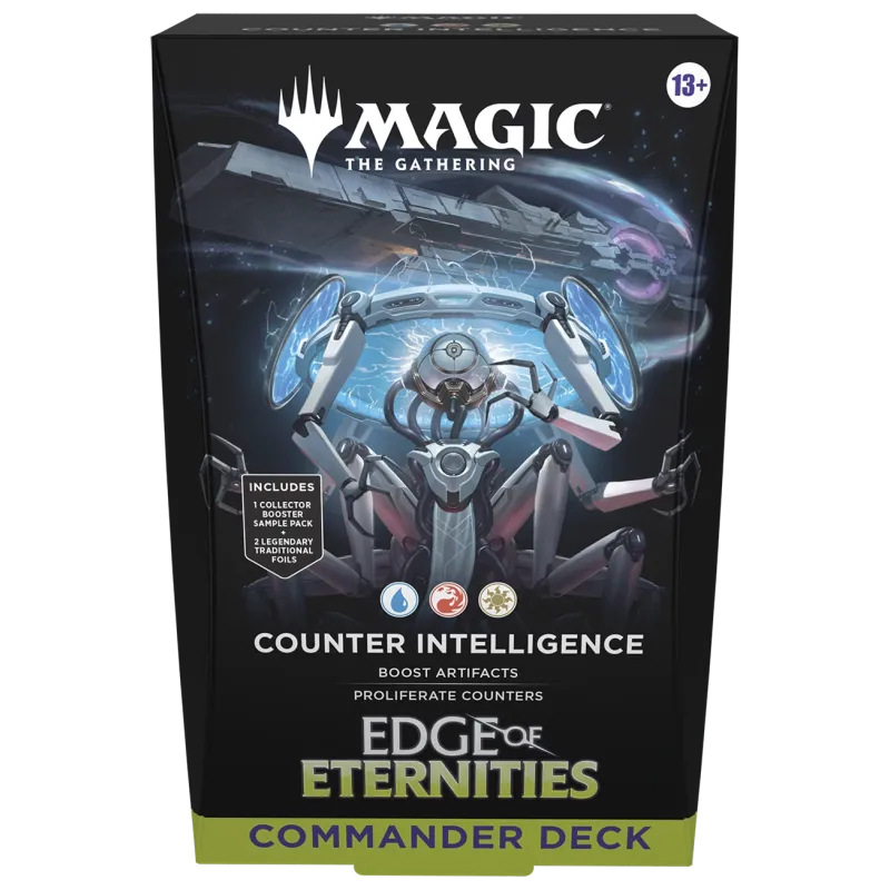 Magic - Edge of Eternities - Deck de Commander - Kit 2 decks em Inglês (previsão de envio 01/08/25) Magic - Edge of Eternities - Deck de Commander - Kit 2 decks em Inglês (previsão de envio 01/08/25)