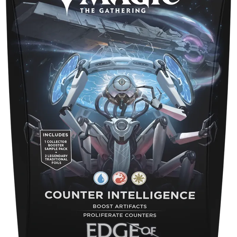 Magic - Edge of Eternities - Deck de Commander - Kit 2 decks em Inglês