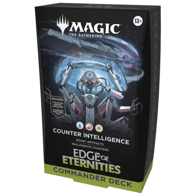 Magic - Edge of Eternities - Deck de Commander - Kit 2 decks em Inglês