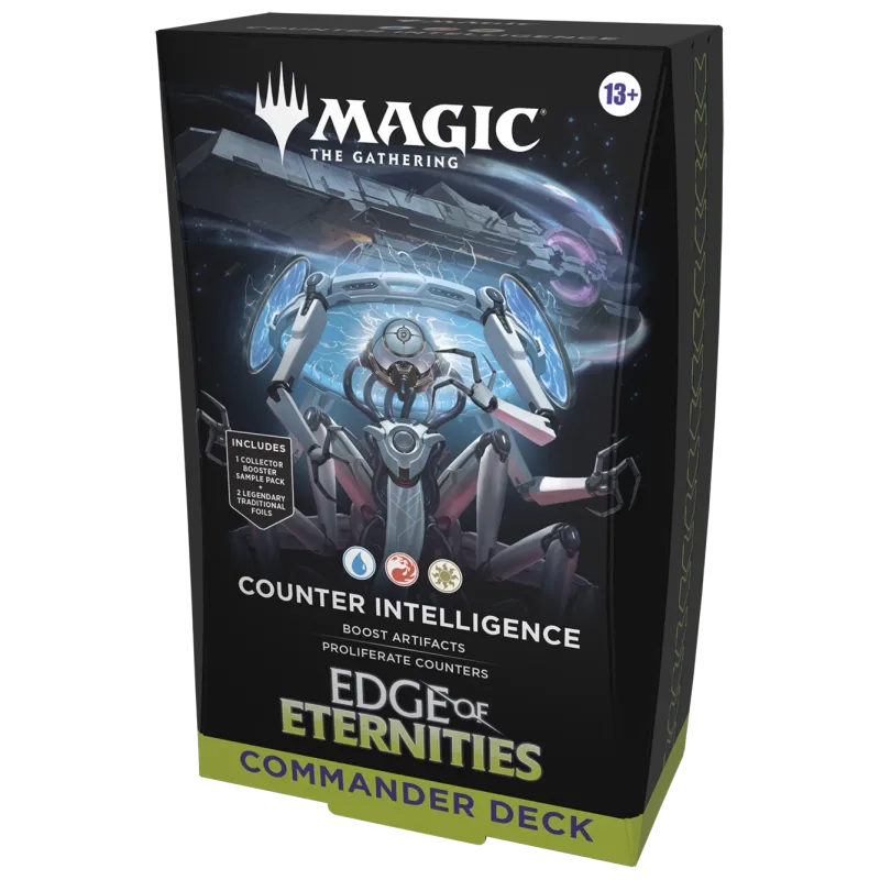 Magic - Edge of Eternities - Deck de Commander - Kit 2 decks em Inglês (previsão de envio 01/08/25) Magic - Edge of Eternities - Deck de Commander - Kit 2 decks em Inglês (previsão de envio 01/08/25)