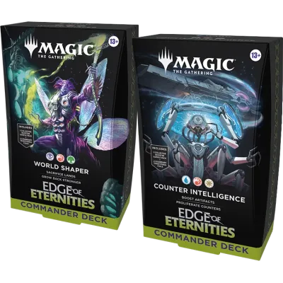 Magic - Edge of Eternities - Deck de Commander - Kit 2 decks em Inglês