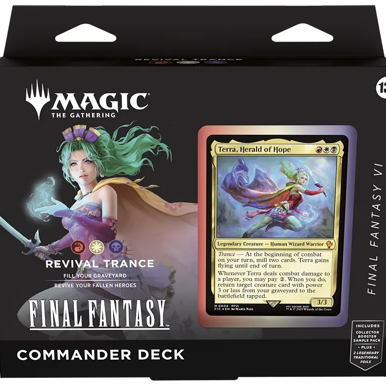 Magic - Final Fantasy - Kit 4 Packs de Commander