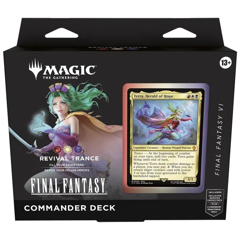 Magic - Final Fantasy - Kit 4 Packs de Commander Magic - Final Fantasy - Kit 4 Packs de Commander