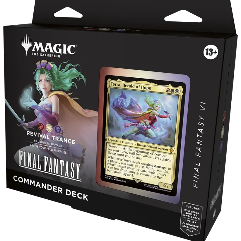 Magic - Final Fantasy - Kit 4 Packs de Commander