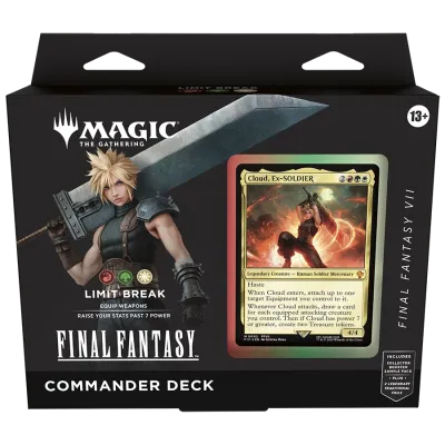 Magic - Final Fantasy - Kit 4 Packs de Commander