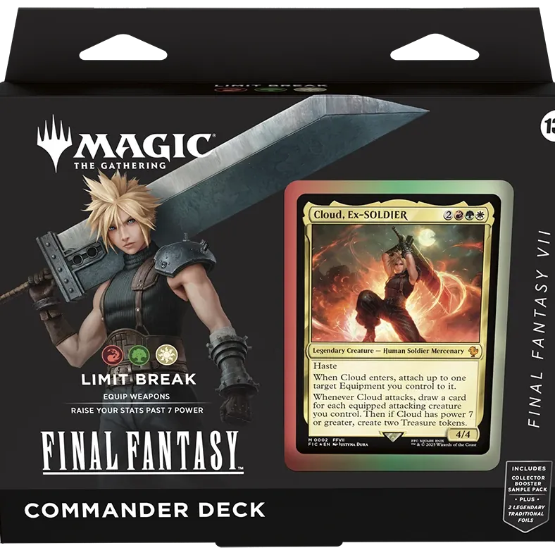 Magic - Final Fantasy - Kit 4 Packs de Commander