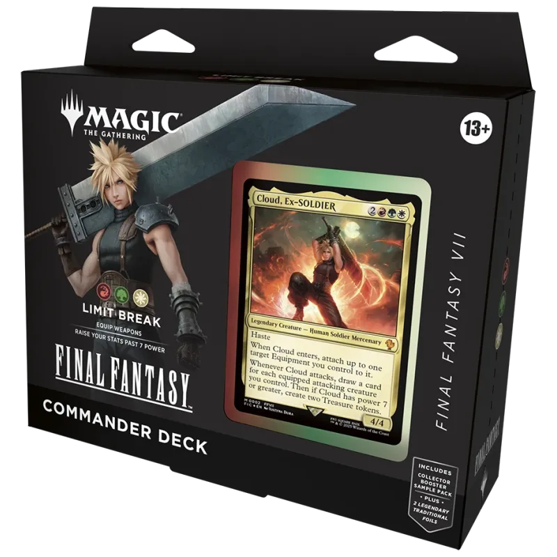 Magic - Final Fantasy - Kit 4 Packs de Commander Magic - Final Fantasy - Kit 4 Packs de Commander