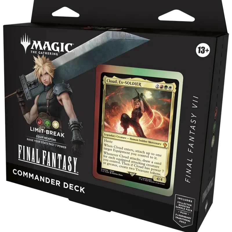 Magic - Final Fantasy - Kit 4 Packs de Commander