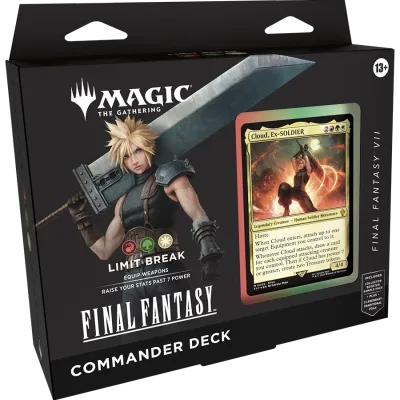Magic - Final Fantasy - Kit 4 Packs de Commander