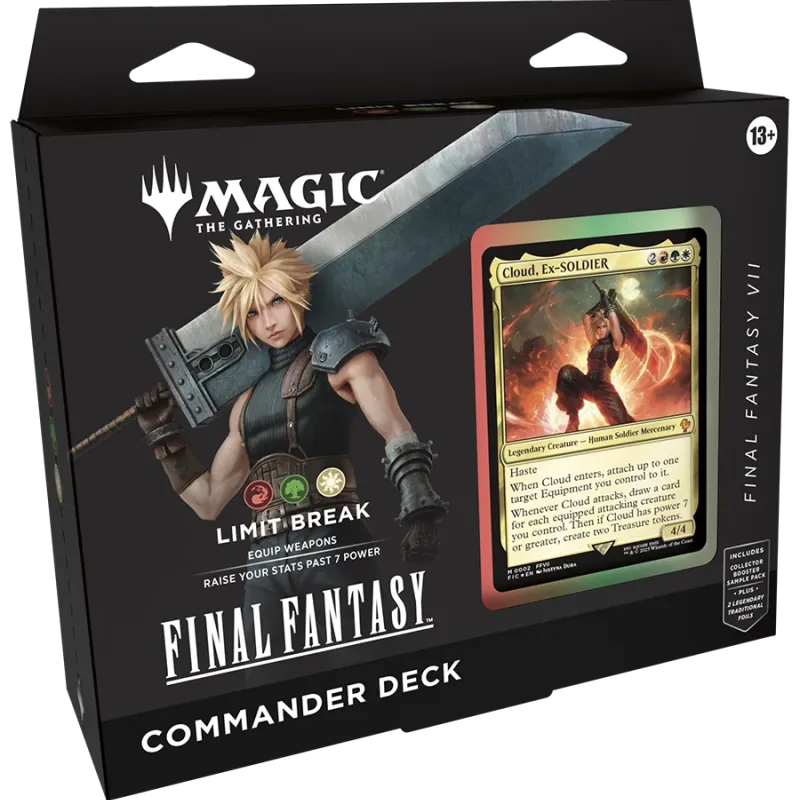 Magic - Final Fantasy - Kit 4 Packs de Commander