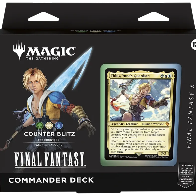 Magic - Final Fantasy - Kit 4 Packs de Commander