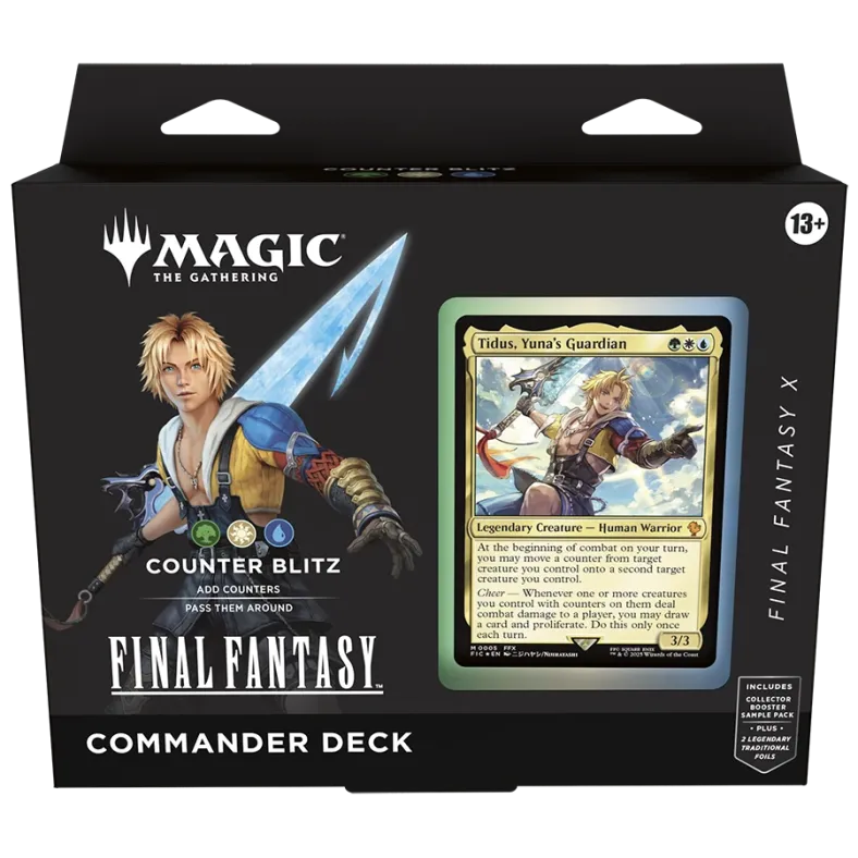 Magic - Final Fantasy - Kit 4 Packs de Commander