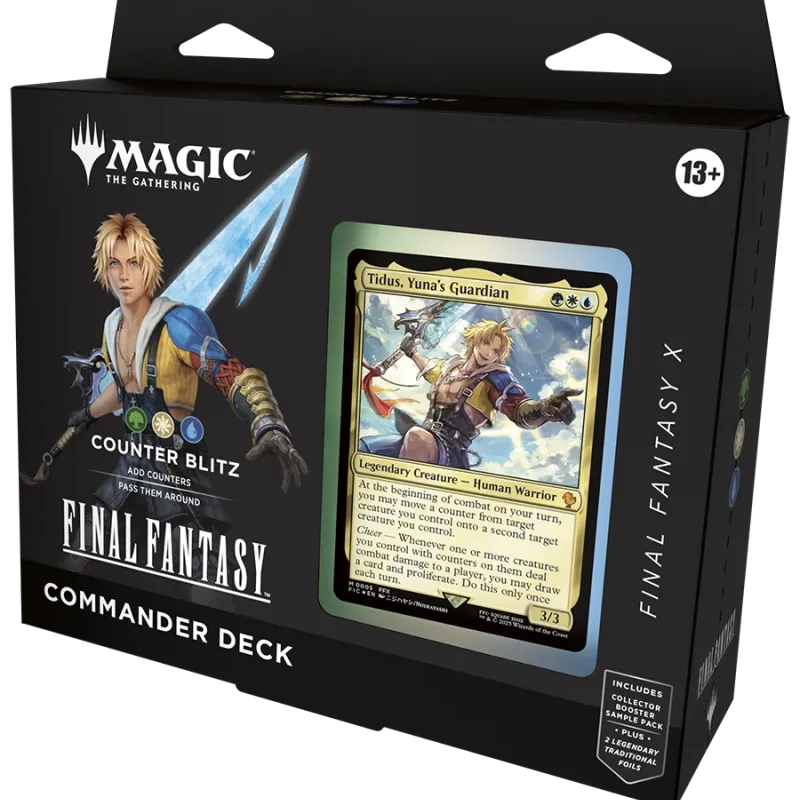 Magic - Final Fantasy - Kit 4 Packs de Commander