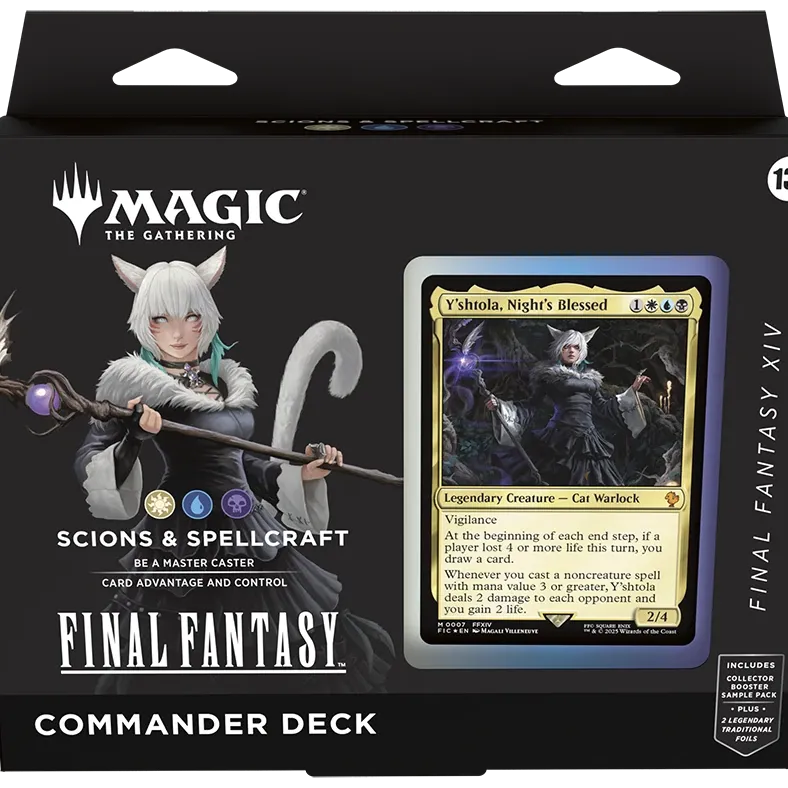 Magic - Final Fantasy - Kit 4 Packs de Commander