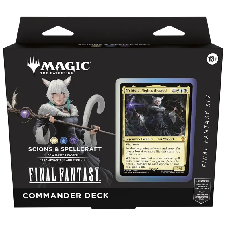 Magic - Final Fantasy - Kit 4 Packs de Commander