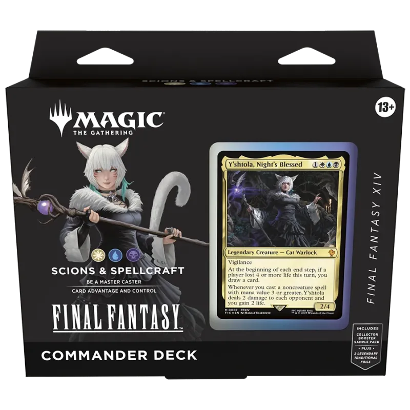 Magic - Final Fantasy - Kit 4 Packs de Commander Magic - Final Fantasy - Kit 4 Packs de Commander